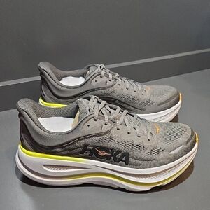 Hoka One One Bondi 9 Running Shoes - Gray